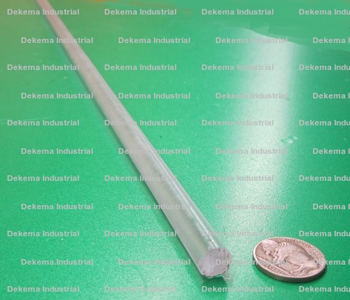 Polycarbonate Plastic Rod, Machine Grade Natural and Black