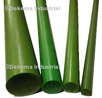 Green Nylon Oil Filled Rod