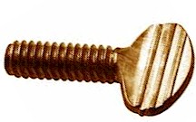 Spade Head Brass Thumb Screws